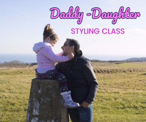 daddy daughter styling class image
